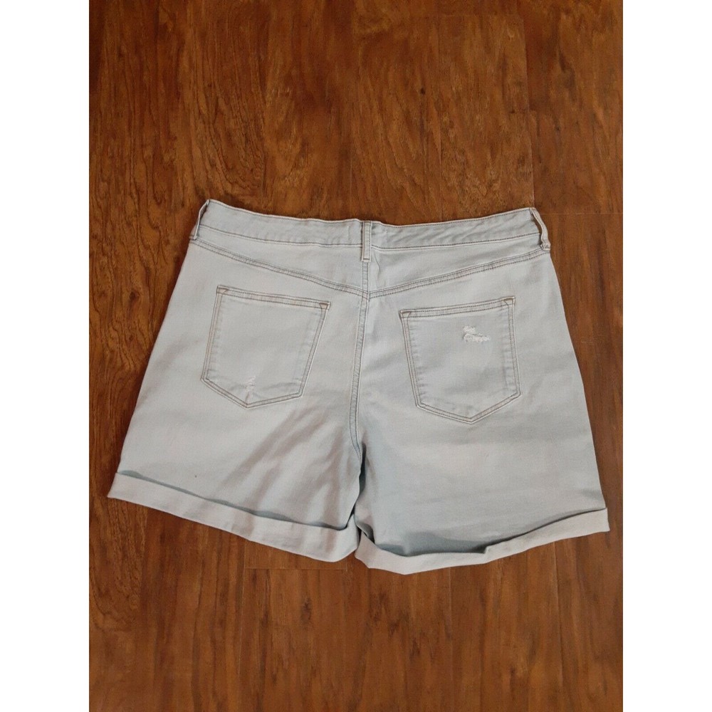 NWT Ladies Sonoma Destructed Cuffed Jean Shorts Size 16 - Picture 4 of 5